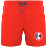 Short de Bain Homme Plongeur Français - Orange fluo