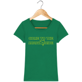 T-Shirt Femme Come to the Shark Side - Vert