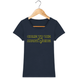 T-Shirt Femme Come to the Shark Side - Bleu marine