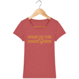 T-Shirt Femme Come to the Shark Side - Rouge chiné