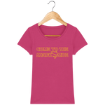 T-Shirt Femme Come to the Shark Side - Rose fuchsia