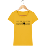 T-Shirt Femme Come to the Shark Side - Jaune