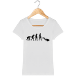 T-Shirt Femme Evolution - Blanc