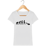 T-Shirt Femme Evolution - Blanc