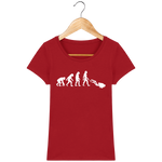 T-Shirt Femme Evolution - Rouge