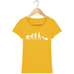 T-Shirt Femme Evolution - Jaune