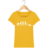 T-Shirt Femme Evolution - Jaune