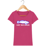 T-Shirt Femme Goby Wan Kenobi - Rose Fuchsia