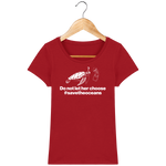 T-Shirt Femme Save the Oceans - Rouge