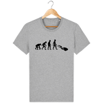 T-Shirt Homme Evolution - Gris chiné