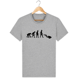 T-Shirt Homme Evolution - Gris chiné