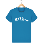 T-Shirt Homme Evolution - Bleu azur