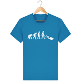 T-Shirt Homme Evolution - Bleu azur