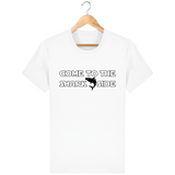 T-Shirt Homme Come to the Shark Side - Blanc