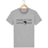 T-Shirt Homme Come to the Shark Side - Gris chiné