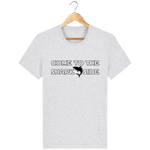 T-Shirt Homme Come to the Shark Side - Gris clair chiné