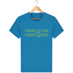 T-Shirt Homme Come to the Shark Side - Bleu azur