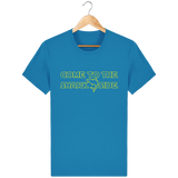 T-Shirt Homme Come to the Shark Side - Bleu azur