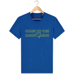 T-Shirt Homme Come to the Shark Side - Bleu roi chiné