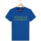 T-Shirt Homme Come to the Shark Side - Bleu roi chiné