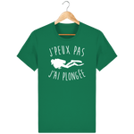 T-Shirt Homme J'peux pas j'ai plongée - Vert