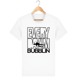 T-Shirt Homme Everyday I'm Bubblin - Blanc