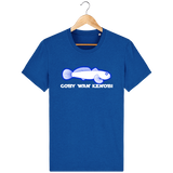 T-Shirt Homme Goby Wan Kenobi - Bleu roi chiné