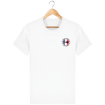 T-Shirt Homme Brodé Plongeur Français - Blanc