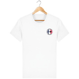 T-Shirt Homme Brodé Plongeur Français - Blanc