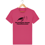 T-Shirt Homme Save the Oceans - Rose