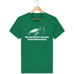 T-Shirt Homme Save the Oceans - Vert