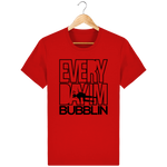 T-Shirt Homme Everyday I'm Bubblin - Rouge