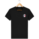 T-Shirt Homme Brodé Plongeur Français - Noir