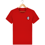 T-Shirt Homme Brodé Plongeur Français - Rouge