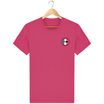 T-Shirt Homme Brodé Plongeur Français - Rose