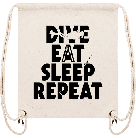 Tote Bag "Dive Eat Sleep Repeat"