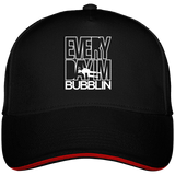 Casquette Everyday I'm Bubbling - Noir liseré rouge