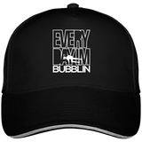 Casquette Everyday I'm Bubbling - Noir liseré gris clair