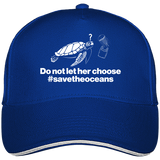 Casquette Save the Oceans - Bleu roi