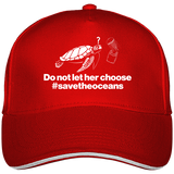 Casquette Save the Oceans - Rouge