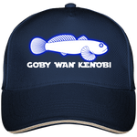 Casquette Goby Wan Kenobi - Bleu marine liseré beige