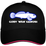 Casquette Goby Wan Kenobi - Noir liseré fuchsia