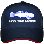 Casquette Goby Wan Kenobi - Bleu marine liseré rouge