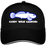 Casquette Goby Wan Kenobi - Noir liseré gris clair