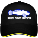 Casquette Goby Wan Kenobi - Noir liseré jaune