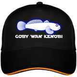 Casquette Goby Wan Kenobi - Noir liseré orange