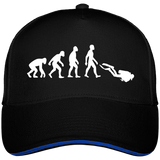 Casquette Evolution - Noir liseré bleu