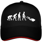 Casquette Evolution - Noir liseré rouge