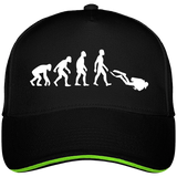 Casquette Evolution - Noir liseré vert