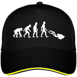 Casquette Evolution - Noir liseré jaune